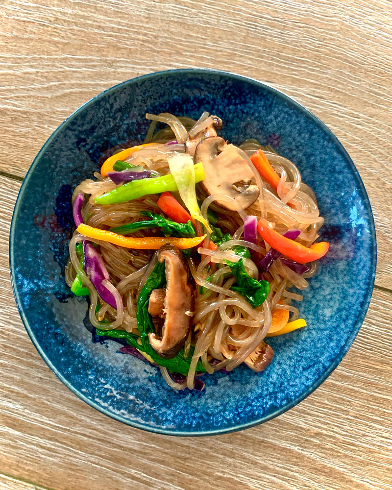 Spicy Rothy Korean Glass Noodles 10min Recipe