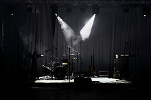 Stage in the Spot Lights