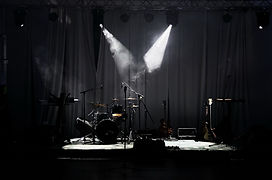Stage in the Spot Lights