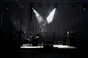 Stage in the Spot Lights