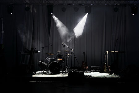 Stage in the Spot Lights