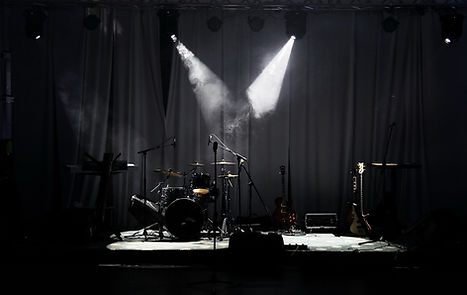 Stage in the Spot Lights