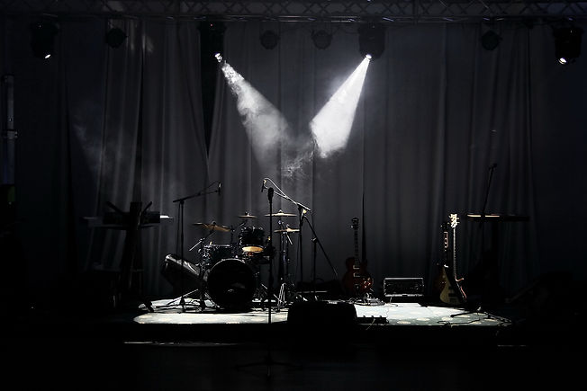 Stage in the Spot Lights