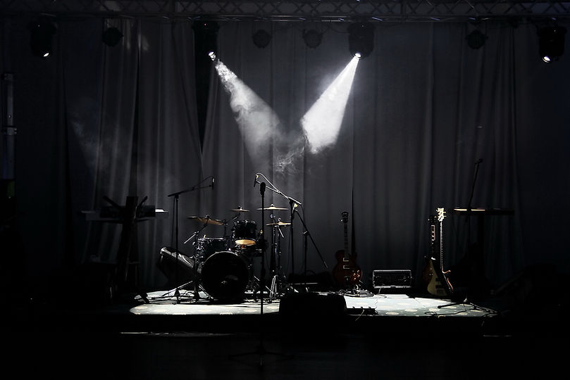 Stage in the Spot Lights