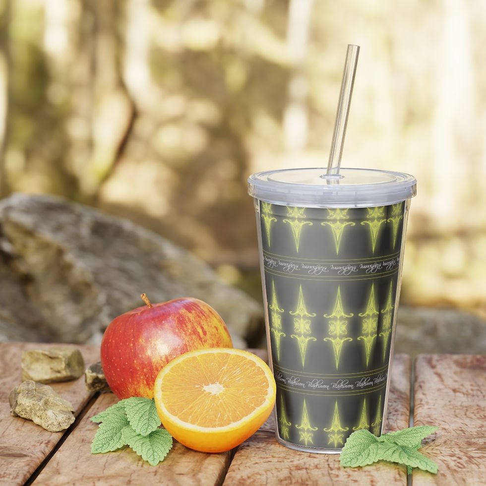 Thumbnail: Bladesworn - Plastic Tumbler with Straw