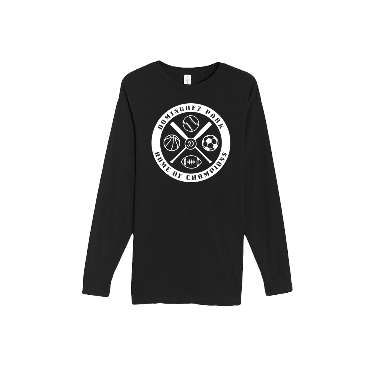 Black Dominguez Park Long Sleeve Heavy-Weight Shirt