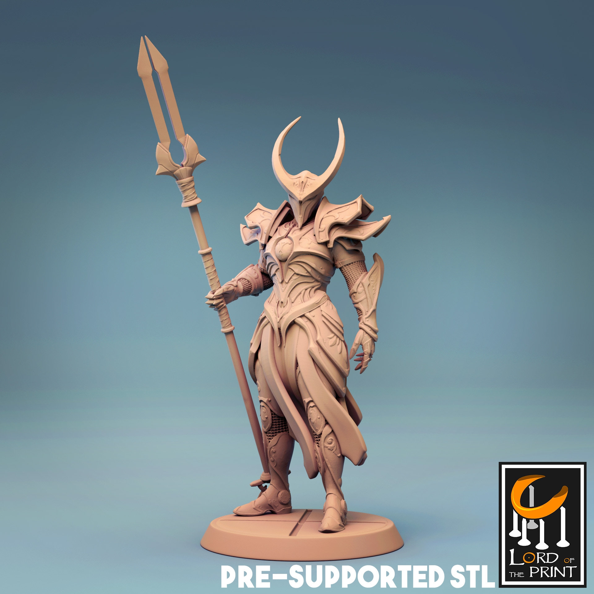 Celestial Guardian Miniature - Heaven and Hell - Lord of the Print - D&D 5e  | 526 Imaginarium