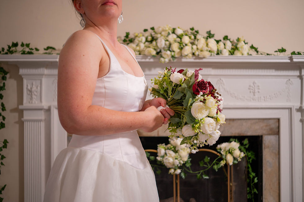 Thumbnail: Basque- waist Wedding Dress