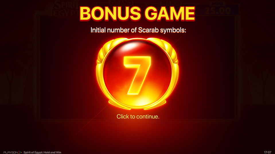 Spirit Of Egypt Hold And Win Slot By Playson Review Genius Gambling