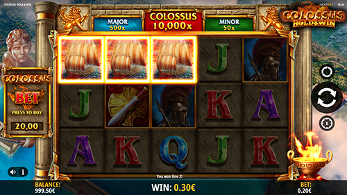 Colossus: Hold & Win Slot Preview By iSoftBet Win Line