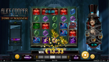 Alice Cooper Tome Of Madness Slot Preview By Play'n Go Base Game
