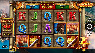 Colossus: Hold & Win Slot Preview By iSoftBet Base Game