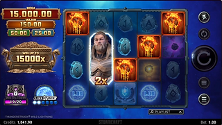Thunderstruck Wild Lightning Slot Stormcraft Studios Big Win Genius Gambling