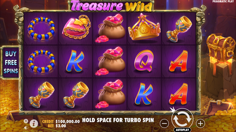 Treasure Wild By Pragmatic Play Base Game