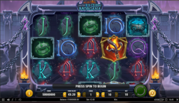Merlin And The Ice Queen Morgana Slot By Play'n Go Genius Gambling