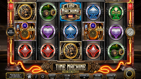 Time Machine Pay Rise Reels Slot Review
