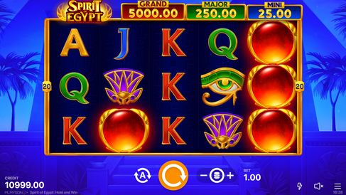 Spirit Of Egypt Hold And Win Slot By Playson Review Genius Gambling