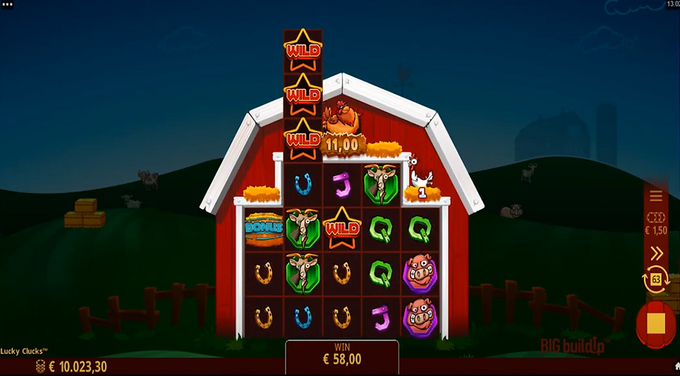 Lucky Clucks Slot By Crazy Tooth Studios wilds