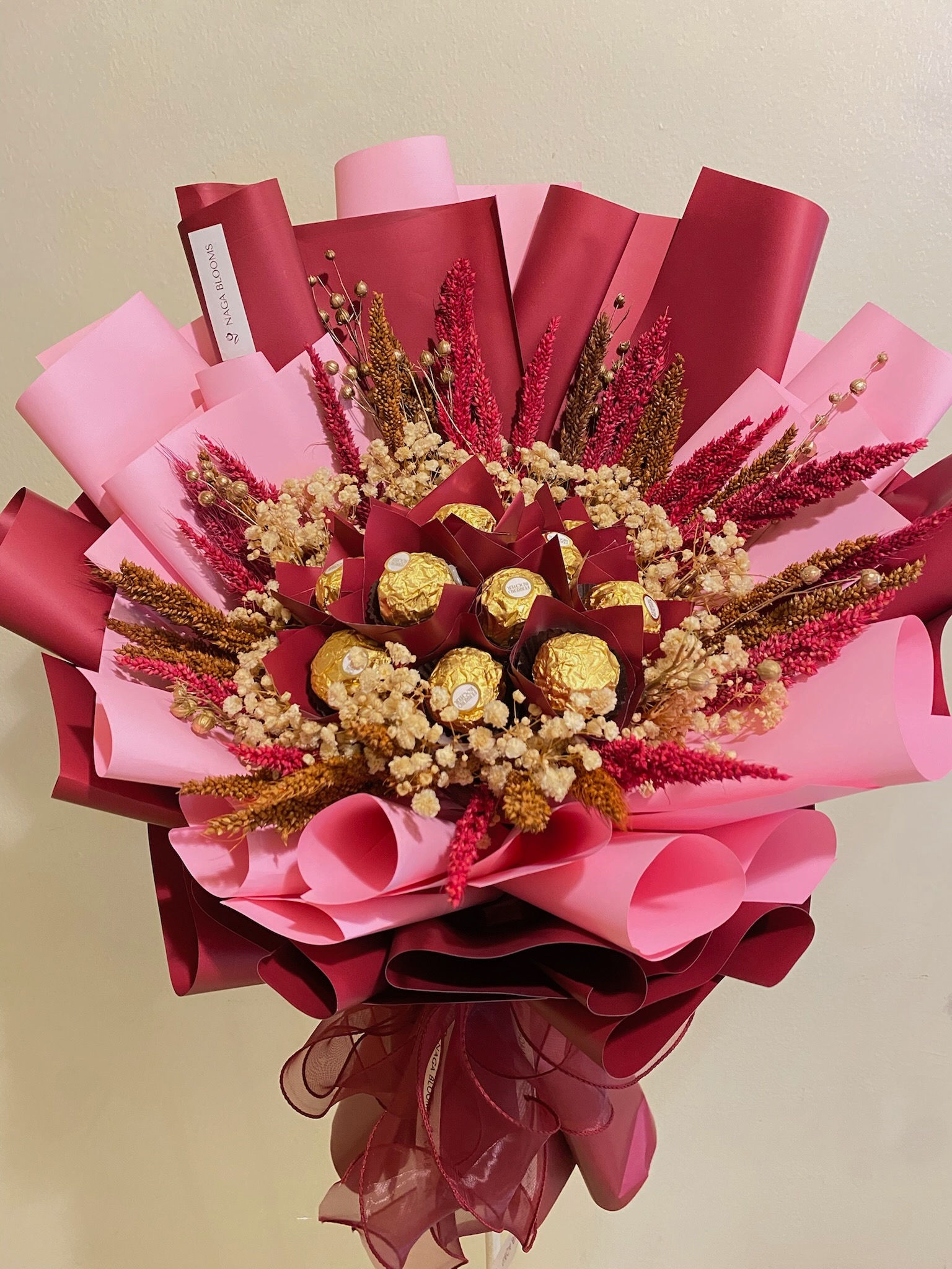 12 pcs Ferrero bouquet