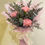 Thumbnail: 3-stem Pink Carnation Bouquet