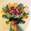 Thumbnail: One Dozen Red Imported Roses Bouquet