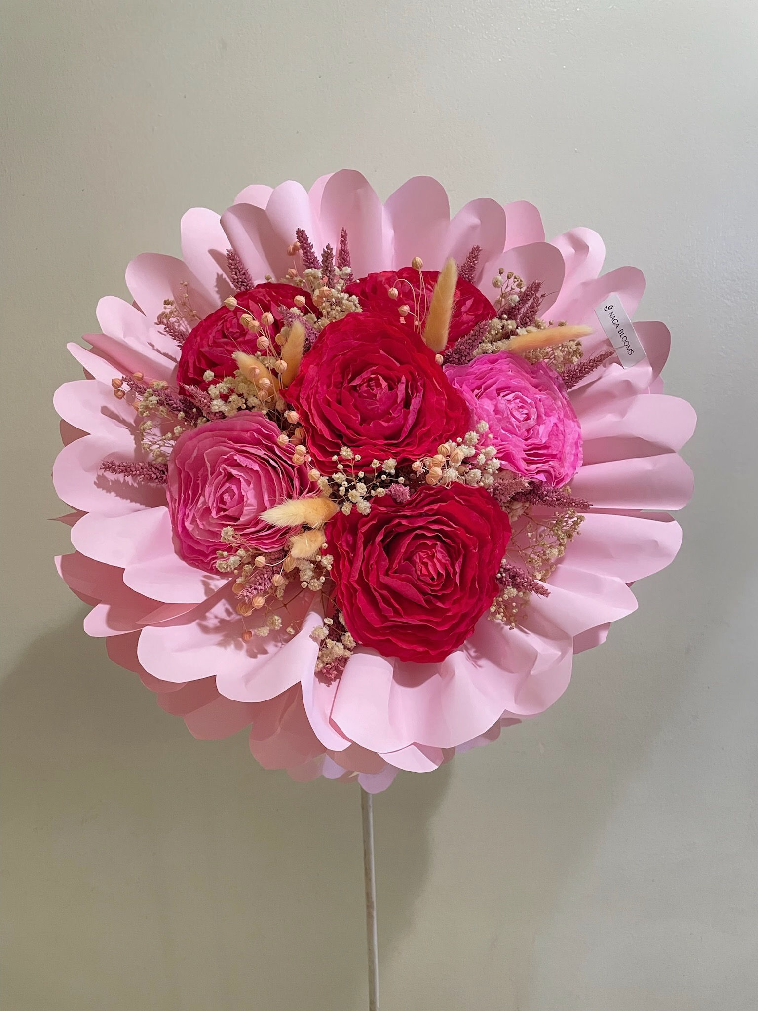 Half dozen Fossilized Roses