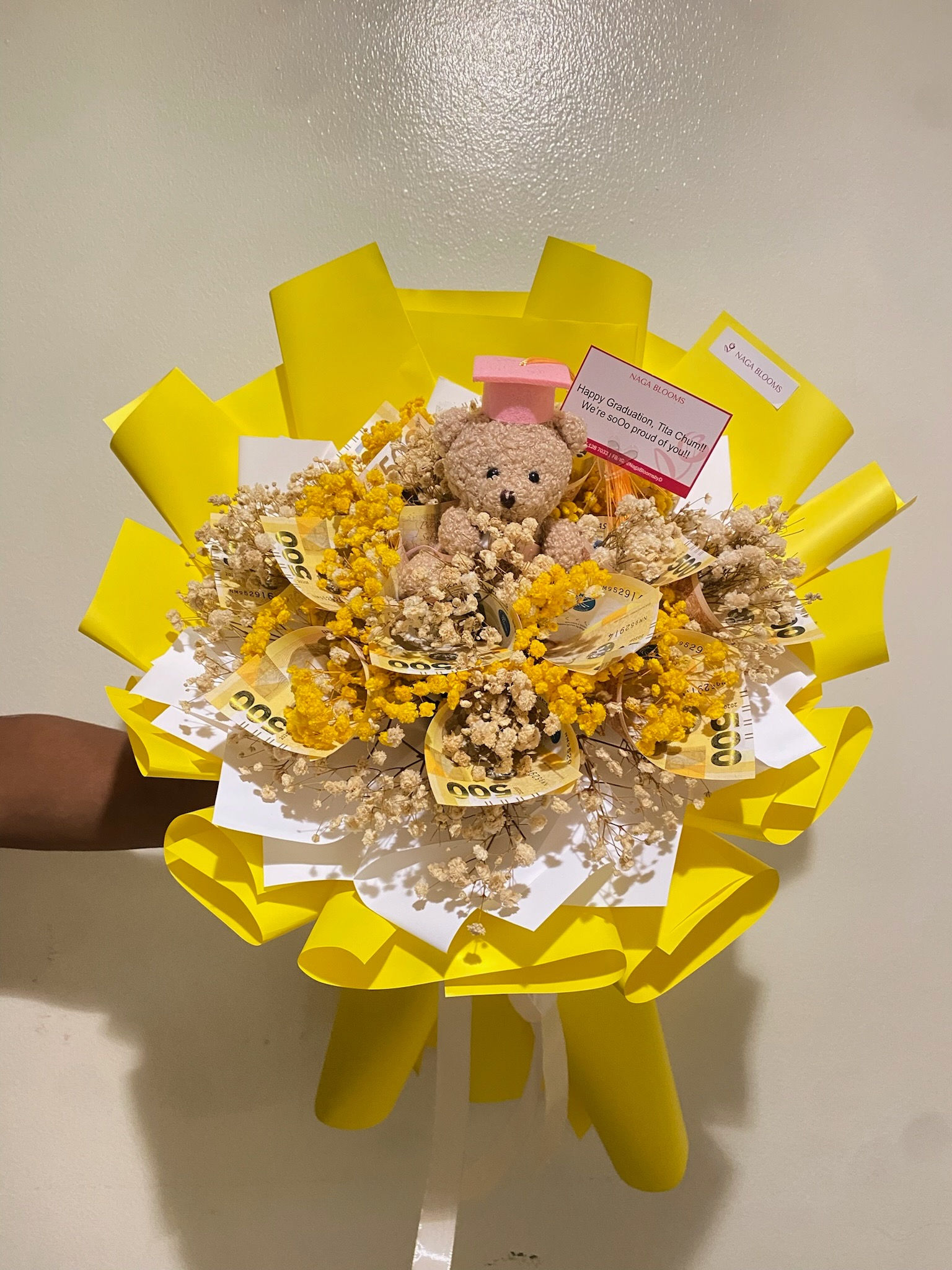 Bear Premium Money Bouquet