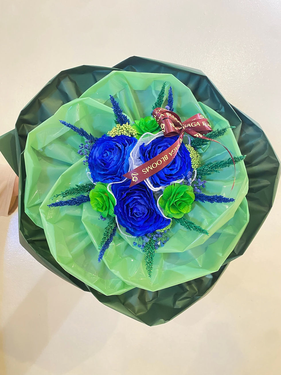 Thumbnail: 4-stem Fossilized Roses Bouquet