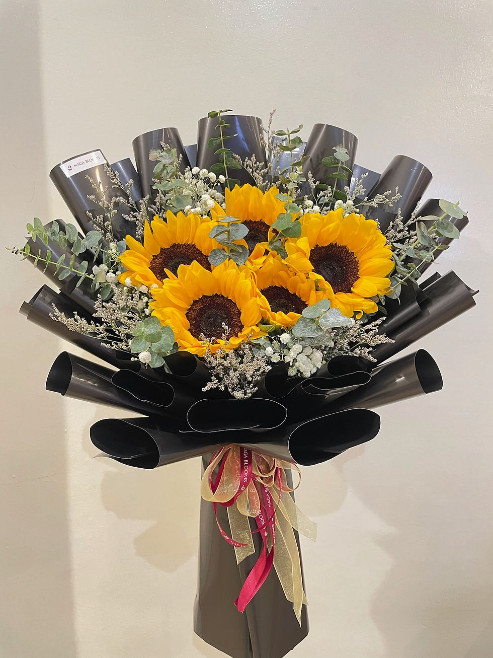 Thumbnail: 5pcs Sunflower Bouquet