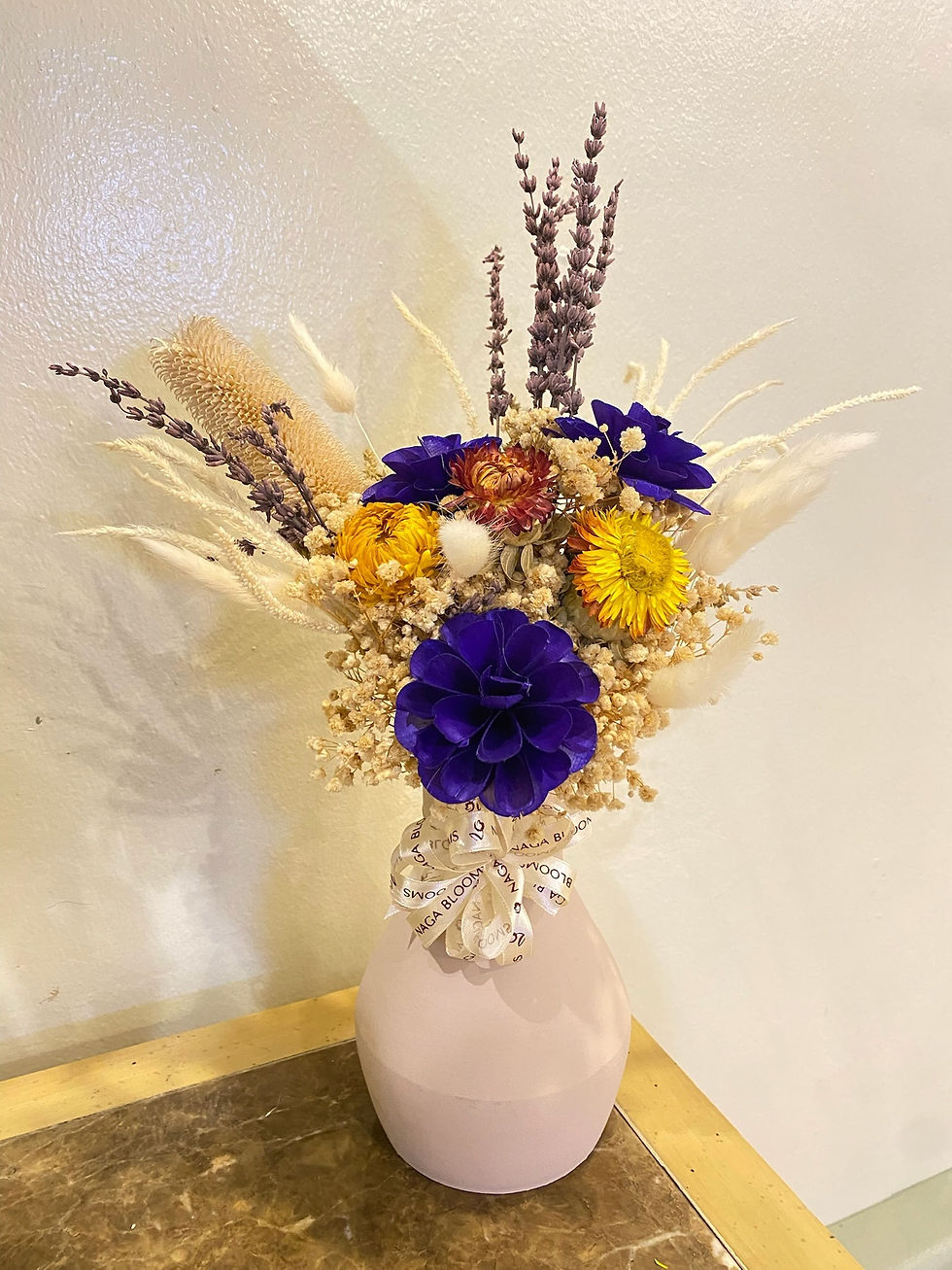 Purple Vase Arrangement