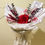 Thumbnail: 1-stem Preserved Red Rose Tweed Bouquet