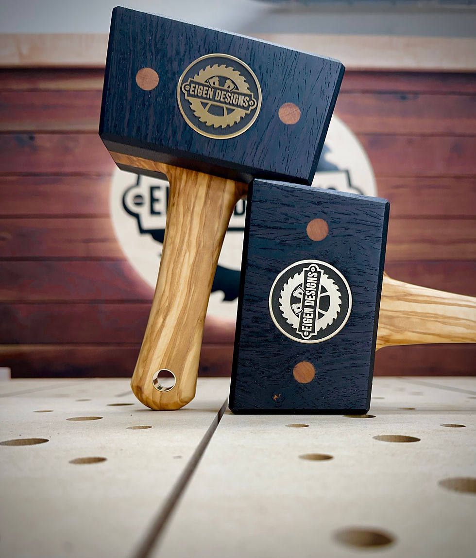 Thumbnail: Jointer's Mallet CNC Designs  |  2 Designs Included - Large & Small