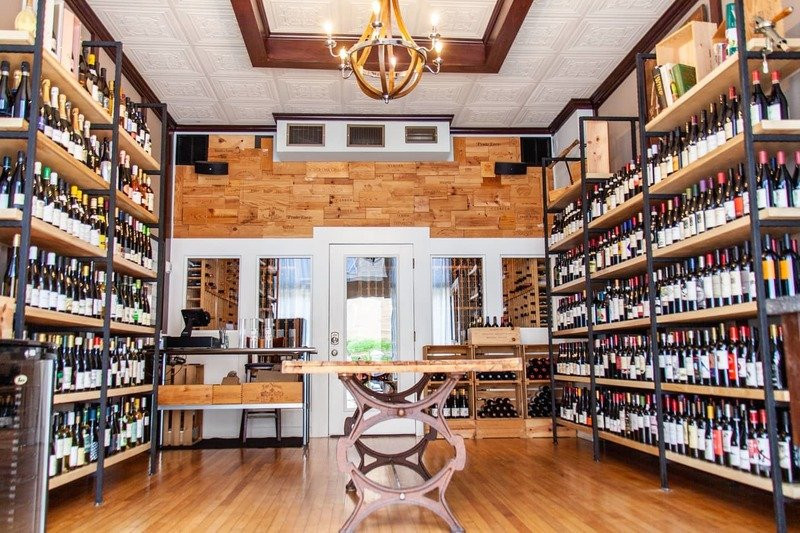 The wine shop at Postmark