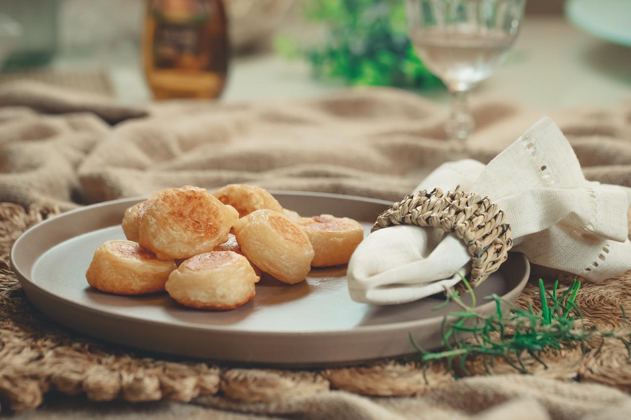 Arranged Food and Objects