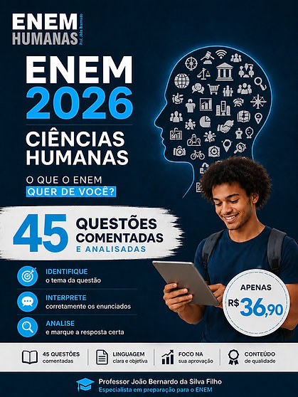 Comece agora sua preparação para o ENEM 2026