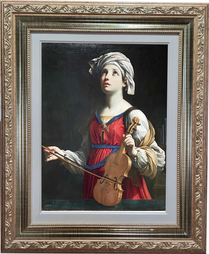 Quadro Santa Cecília – Padroeira dos Músicos