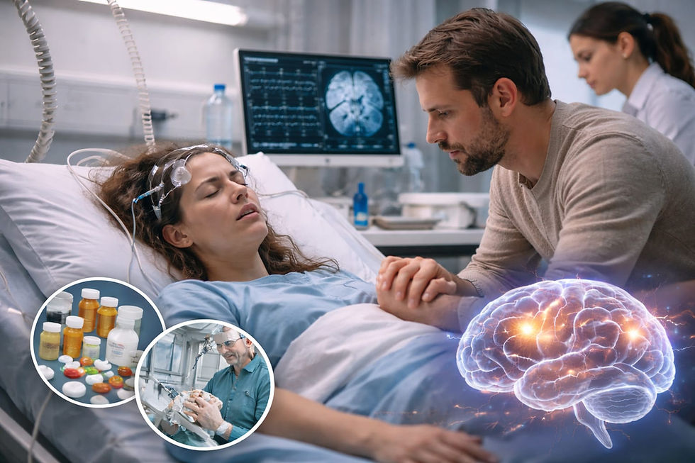 Epilepsia de difícil controle: quando as crises persistem e quais são as opções de tratamento