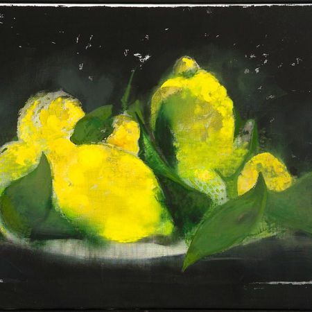 ©Reinhard Stangl | Citronen I Öl auf Leinwand | 2002 | 115 x 145 cm