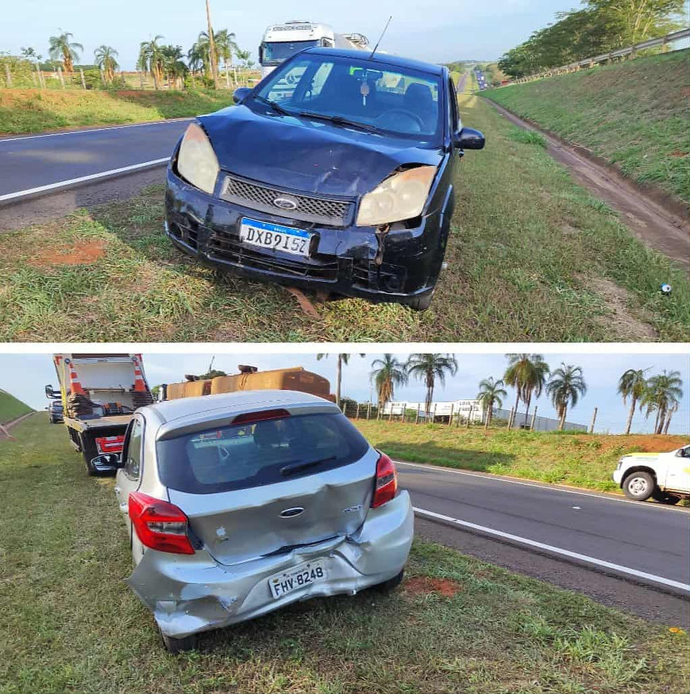 Colisão na Rodovia Euclides da Cunha causa lentidão entre Meridiano e Fernandópolis
