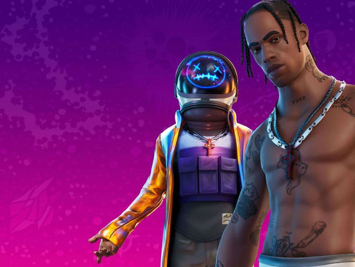 Travis Scott faz show em 'Fortnite' para 14 milhões de fãs