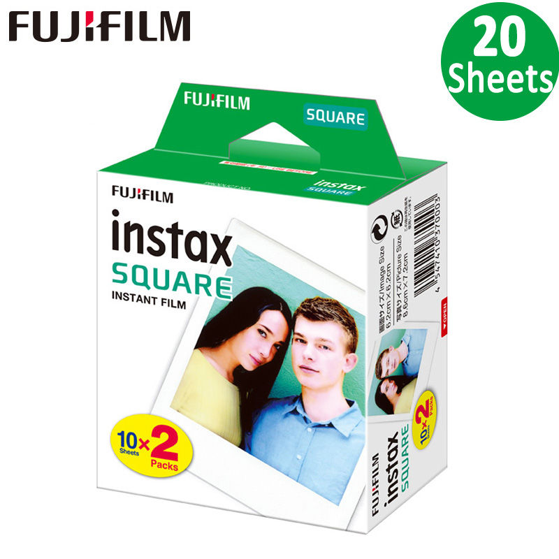 Thumbnail: Instax Square film White Edge Photo Paper (10-100 pcs) For Fujifilm SQ10 SQ6 SQ2