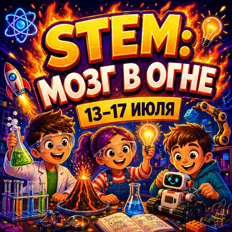 Jul 13-17, 2026 STEM: Brain On Fire