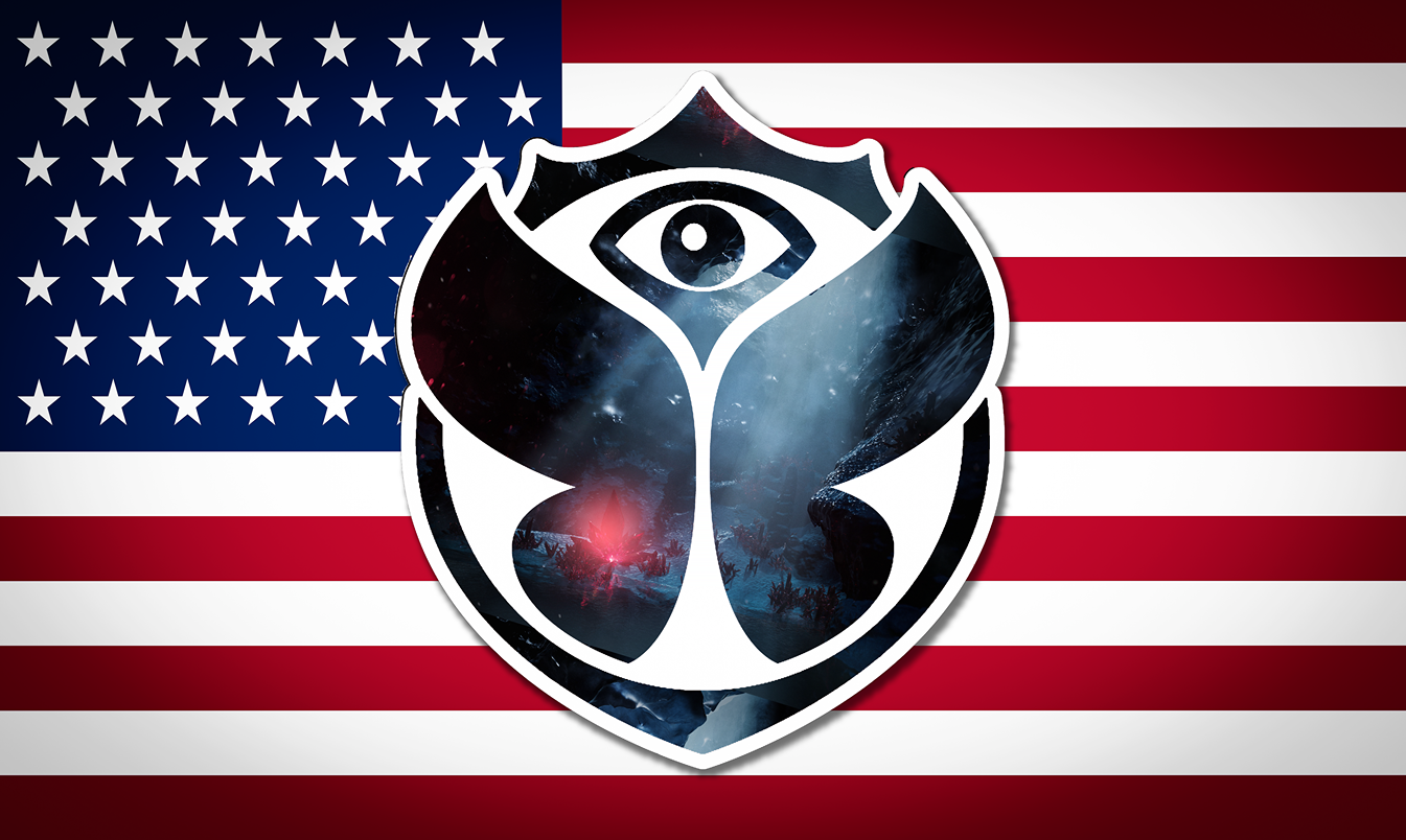 Tomorrowland Flag Cape - USA Flag