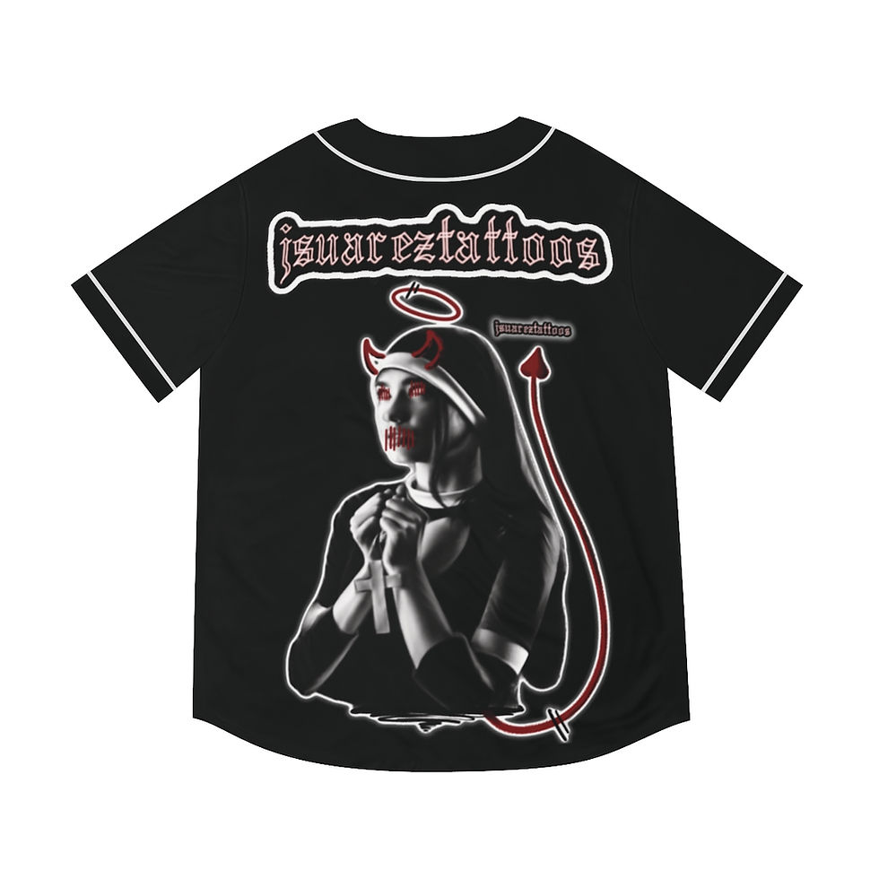'Praying In The Dark' Men's Baseball Jersey