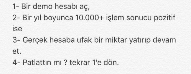 yeni başlayanlar için kısa yol ... :D