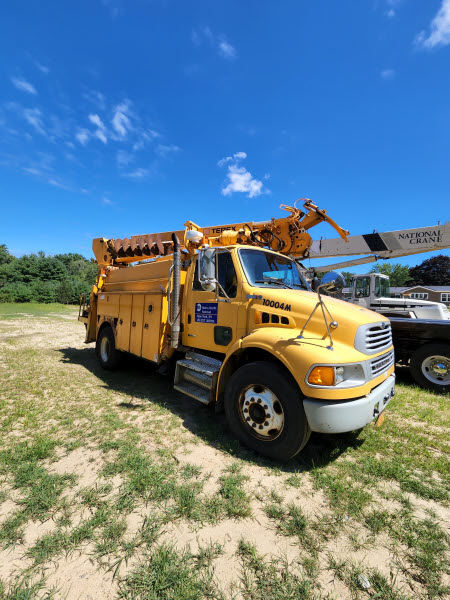 Thumbnail: 2009 Sterling Acterra Lineman Truck  / Digger Derrick