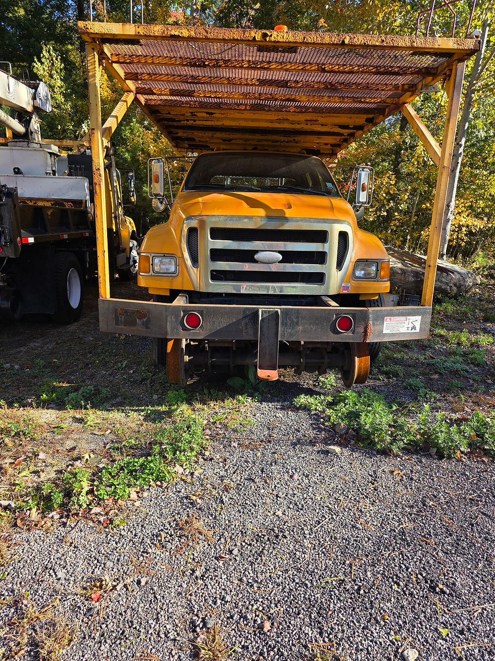Thumbnail: 2008 Ford F750 XL Super Duty ( SD)  High Rail Scissor Lift Truck