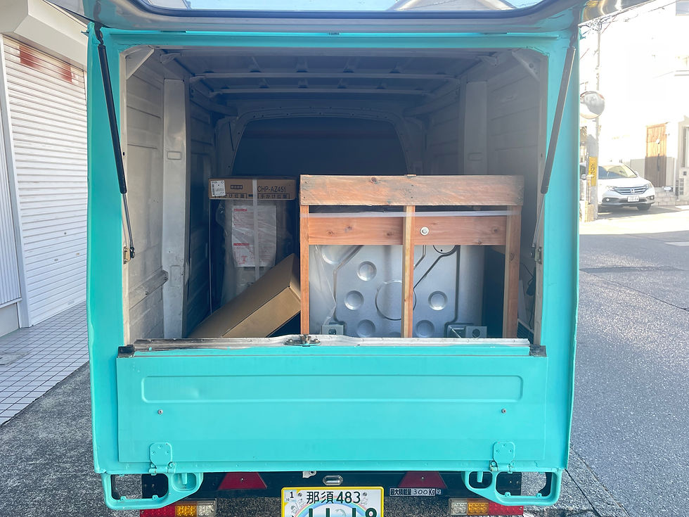 エコキュート配送