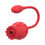 Miniatura: Vibrador Rosa com Pulsação (sucção) de clitóris e Ponto G - Snak - Importado
