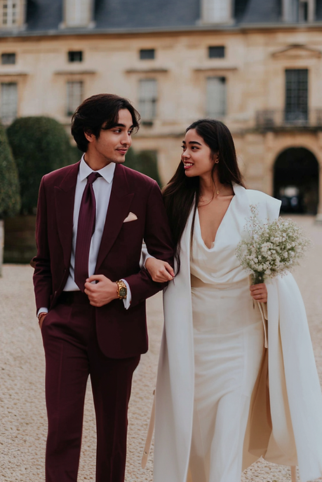 accord costume robe mariage